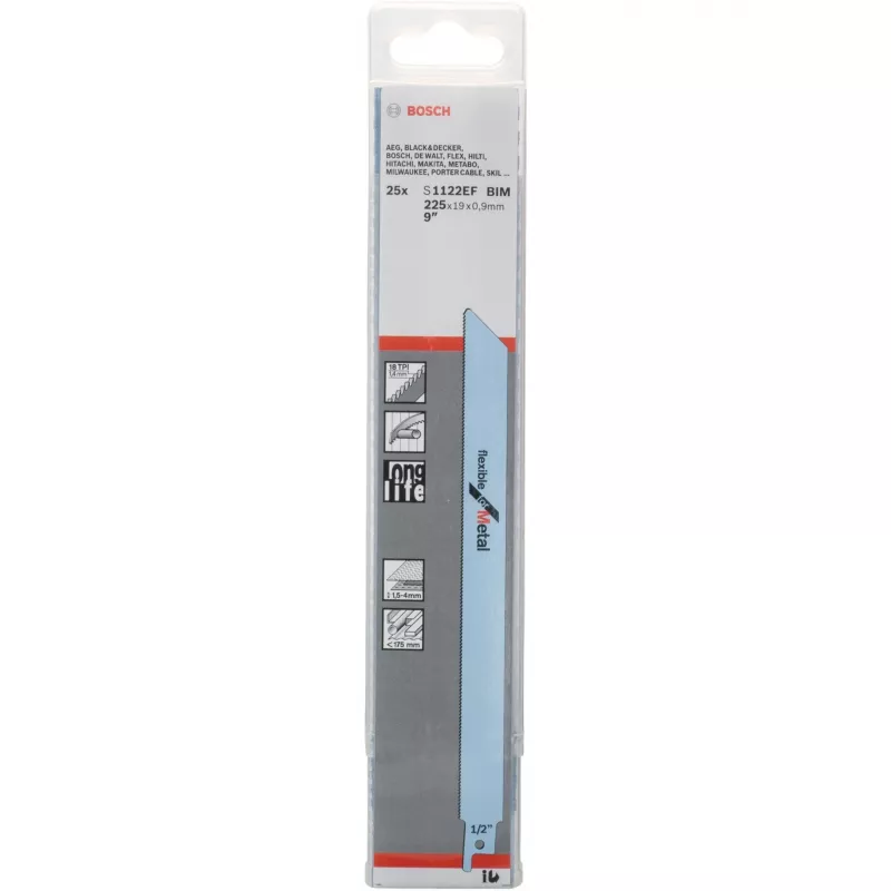 Bosch 2 608 657 553 decoupeerzaag-/curvezaag-/reciprozaagblad bimeetal 1 stuks
