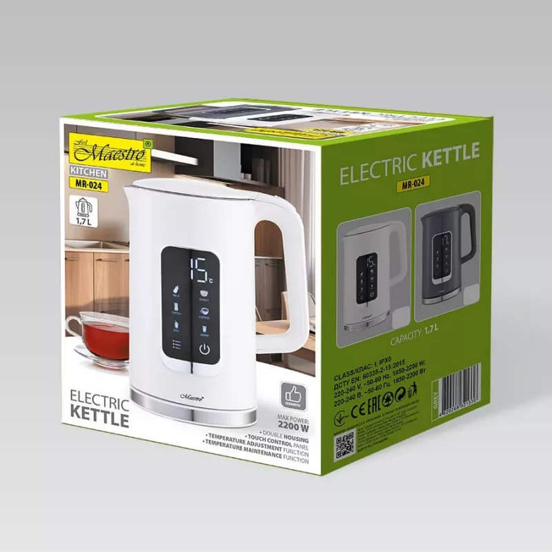 Maestro MR-024-WHITE waterkoker
