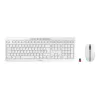 CHERRY Stream Desktop toetsenbord muis inbegrepen kantoor RF draadloos QWERTZ Duits wit