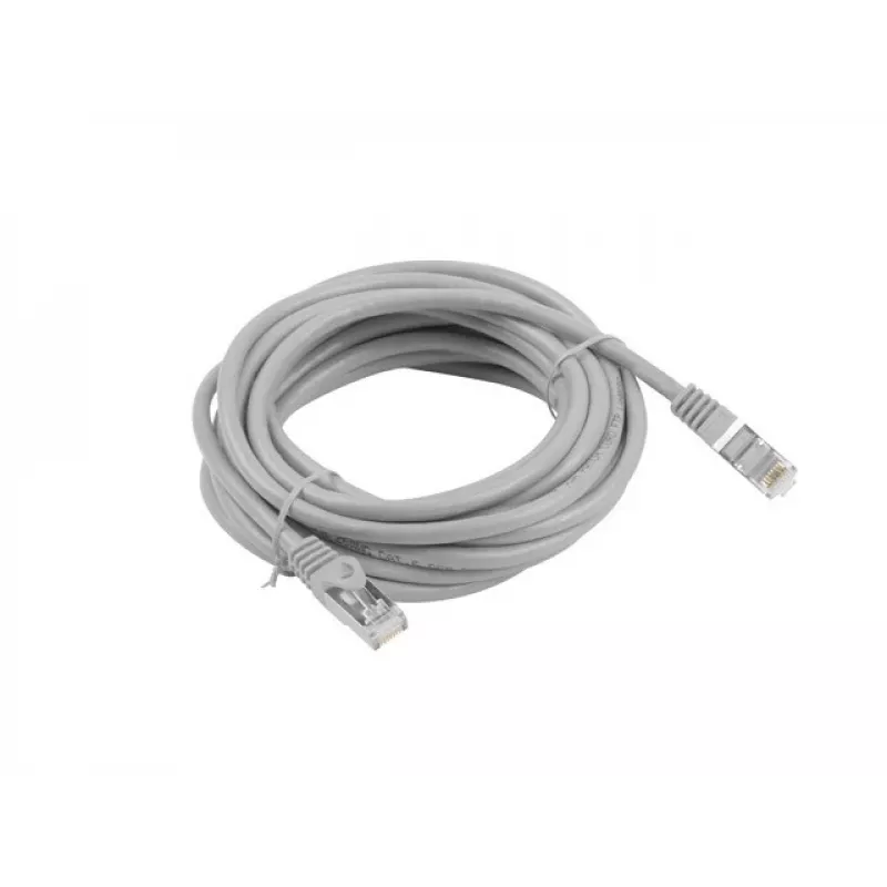 Netwerkkabel Lanberg PCF6-10CC-0500-S RJ-45 Cat6 5 m grijs