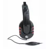 Gembird GHS-402 hoofdtelefoon/headset bekabeld hoofdband gaming zwart