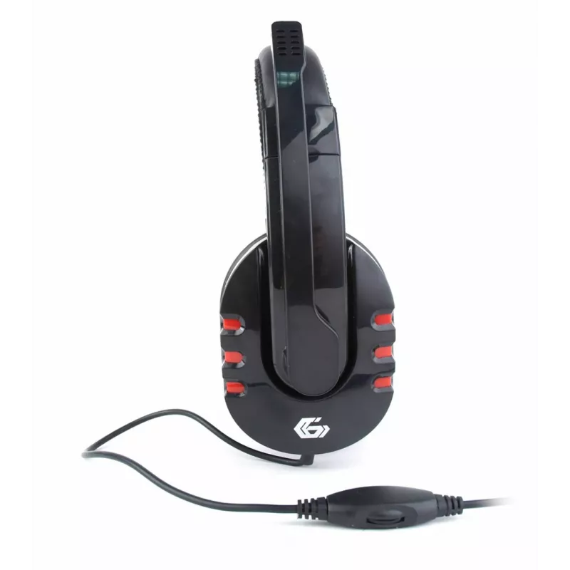 Gembird GHS-402 hoofdtelefoon/headset bekabeld hoofdband gaming zwart