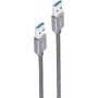 USB-kabel shiverpeaks Basic-S USB 3.2 Gen 2 2 m grijs