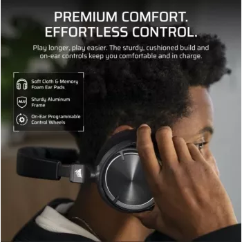Koptelefoon Virtuoso Max Wireless Carbon