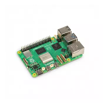 Singleboardcomputer Raspberry Pi 5 Full Kit 16GB — wit/rood