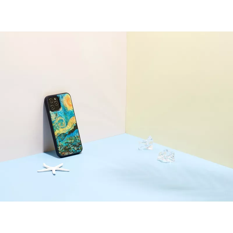 iKins hoesje voor Apple iPhone 12 Pro Max — sterrennacht zwart