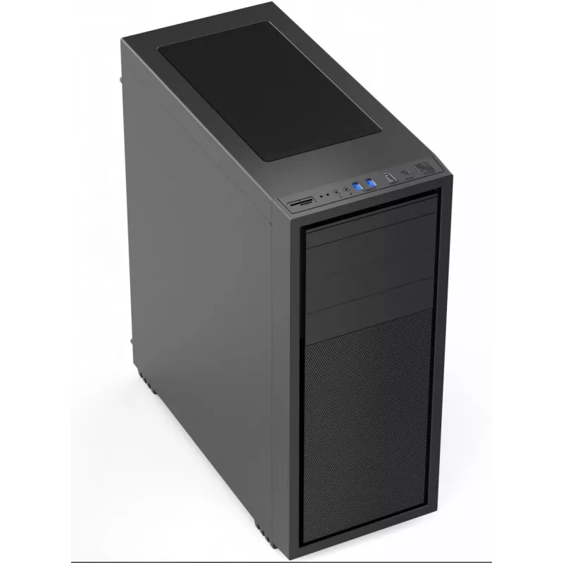 Gembird Fornax K500 ATX computerbehuizing, midi-tower, zwart
