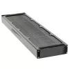Radiator Aqua-Computer airplex radical 2/480 — aluminium/koper/roestvrij staal, 520×140×40 mm