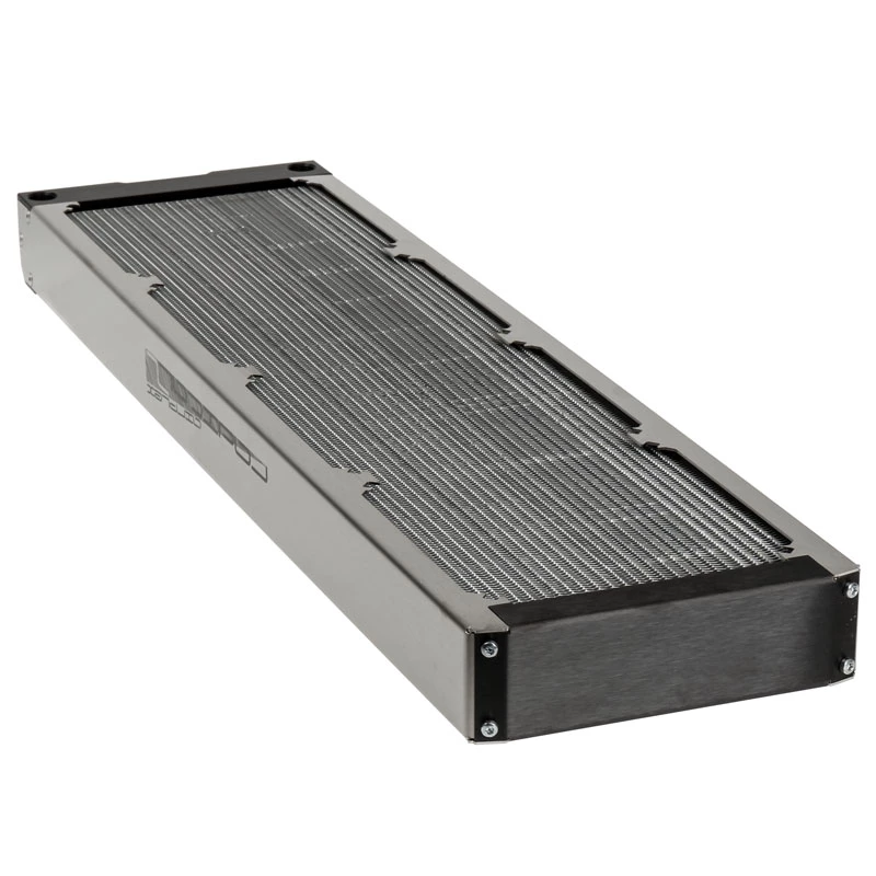 Radiator Aqua-Computer airplex radical 2/480 — aluminium/koper/roestvrij staal, 520×140×40 mm