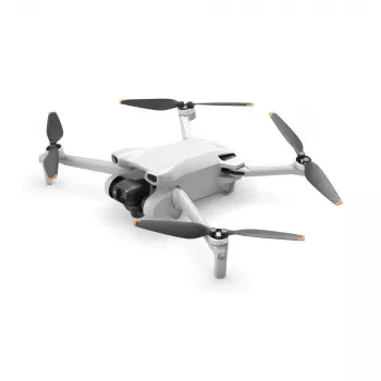 Quadcopter DJI Mini 3 Fly More Combo — 4-rotor drone, 12-MP-4K-camera, 10.000 m bereik, 10,55 m/s topsnelheid, 2453 mAh accu, 0,248 kg, grijs
