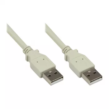 Good Connections USB2.0-kabel A-A grijs 1,8m