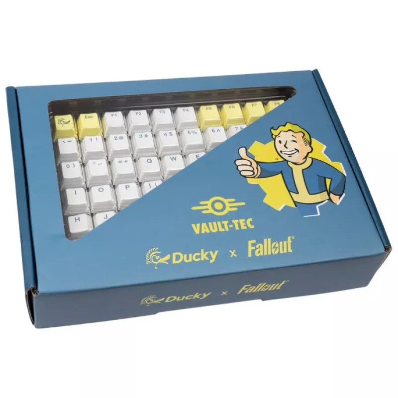 Toetsenkapjesset Ducky Ducky x Fallout DCA132-USVAUCHPH1 132 stuks ANSI-profiel