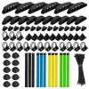 LogiLink kabelorganizer-set 128 stuks