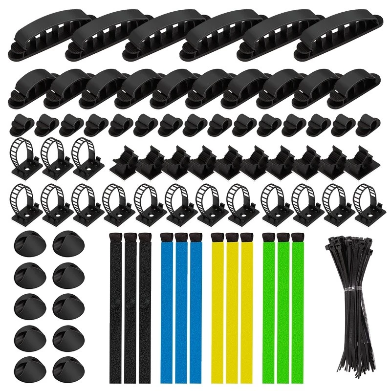 LogiLink kabelorganizer-set 128 stuks