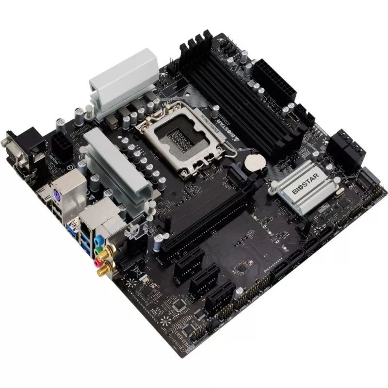 Moederbord Biostar B760MX2-E Pro D4 - B760 - Socket 1700 - Micro ATX