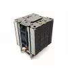 Luchtkoeler Dynatron A49 processorkoelsysteem zwart zilver 800–1800 tpm
