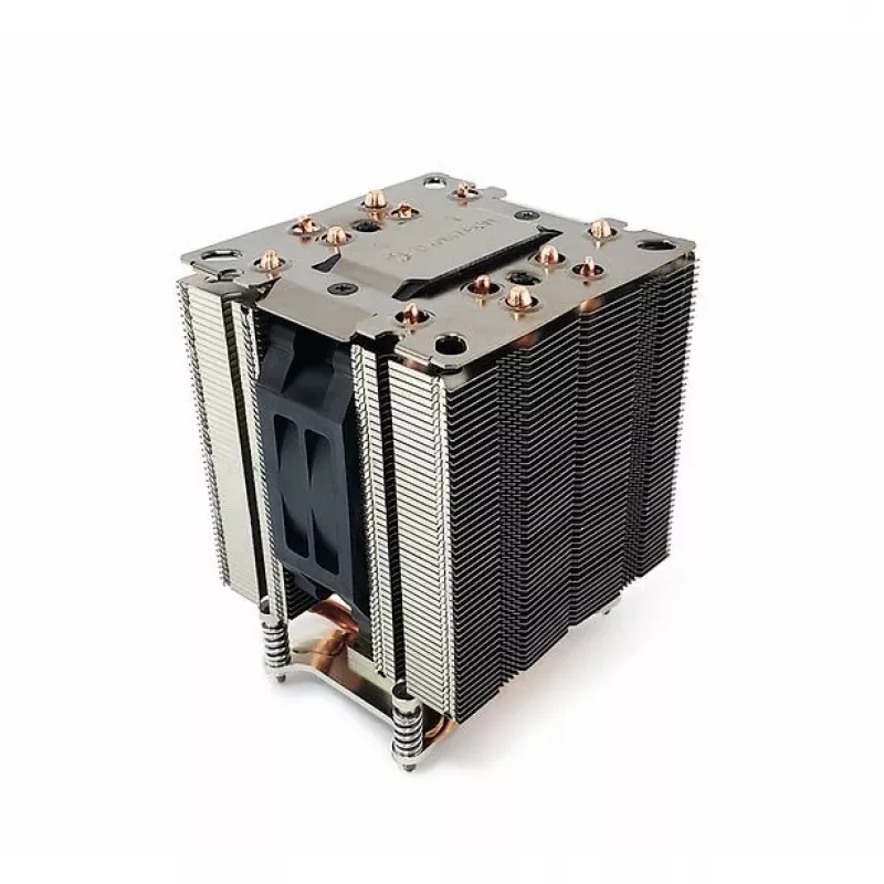 Luchtkoeler Dynatron A49 processorkoelsysteem zwart zilver 800–1800 tpm