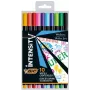 BIC fineliner INTENSITY FINE BCL meerkleurig, set 10 kleuren CEL1011727