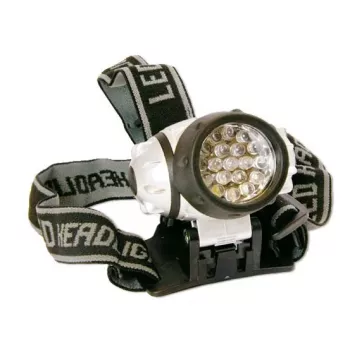 Arcas Hoofdlamp 19 LED 4 lichtfuncties