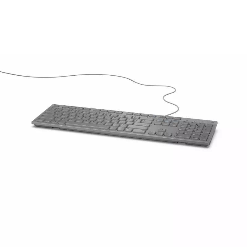 Dell bedrade toetsenbord - KB216 - US International (QWERTY) – grijs/LT gegraveerd