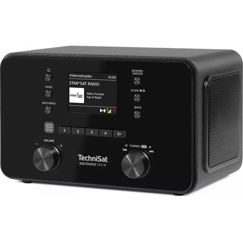 Personalradio TechniSat DigitRadio 550 IR digitaal DAB+ FM 100W