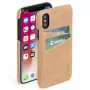 Cover Krusell Sunne 2-kaarten-cover iPhone XS Max 16.5 cm beige