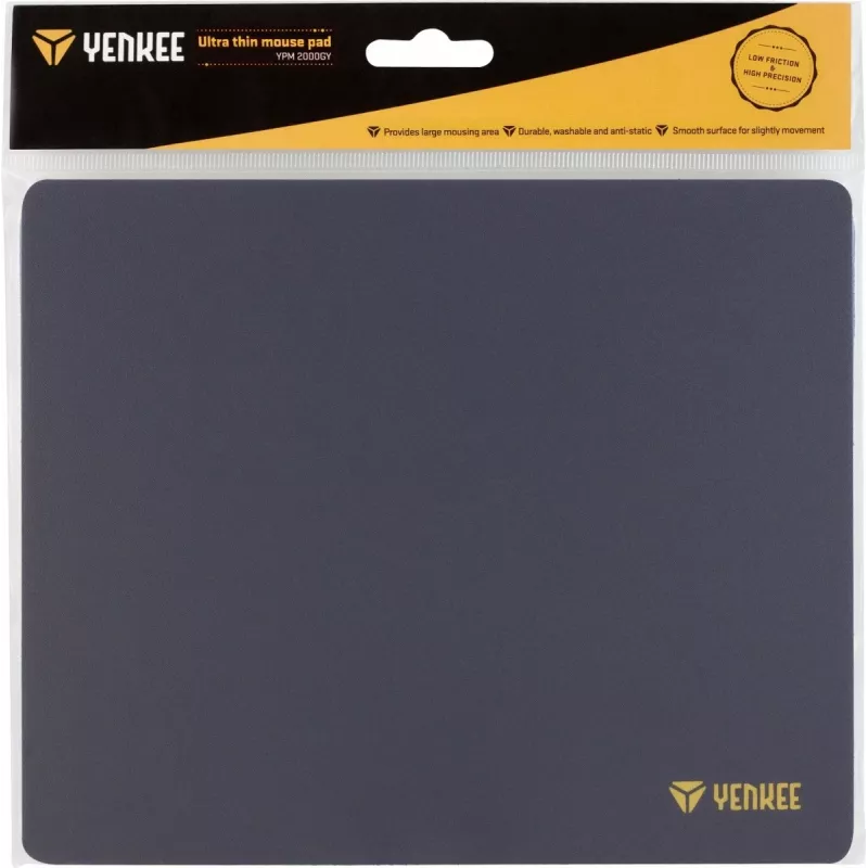Muispad YENKEE YPM 2000GY 220x180x0.3 mm