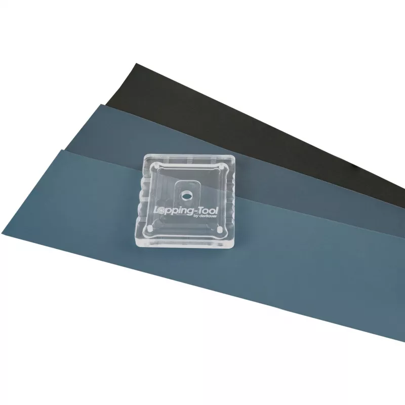 Lapping Tool 13e & 14e gen. Intel CPU, schuur-/polijstaccessoire (transparant)