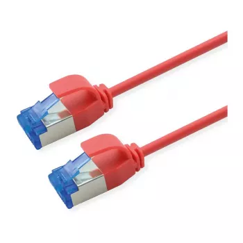 ROLINE Patchkabel Cat.6A (Klasse EA) S/FTP (PiMF), LSOH, PoE, rood, 10 m