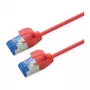 ROLINE Patchkabel Cat.6A (Klasse EA) S/FTP (PiMF), LSOH, PoE, rood, 10 m