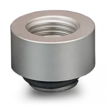 Thermal Grizzly DeltaMate Extender MF10 – waterkoelingsaansluiting, nikkel mat, 1 stuks (TG-DM-FIT-0206)