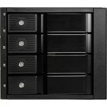 SilverStone SST-FS304-12G externe 3,5-inch behuizing, 4-bay – zwart