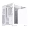Computerbehuizing DarkFlash B275 (wit) midi-tower ATX-compatibel, front-I/O, gehard glas