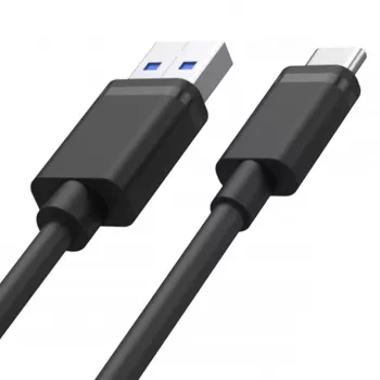UNITEK USB-KABEL USB-A — USB-C 25CM, Y-C480BK