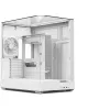 APNX towercase V2 — wit, geharde glaspanelen x3