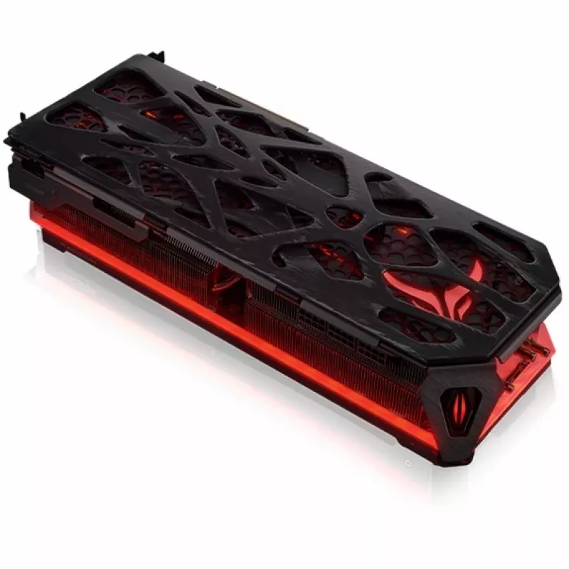 Backplate PowerColor SBP-790002 aluminium kunststof Red Devil RX 7900