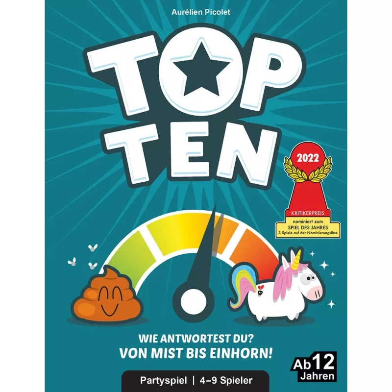 Top Ten familiespel
