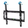 TV-wandhouder Esperanza HYPNOS 177,8 cm 70 inch zwart max. 30 kg