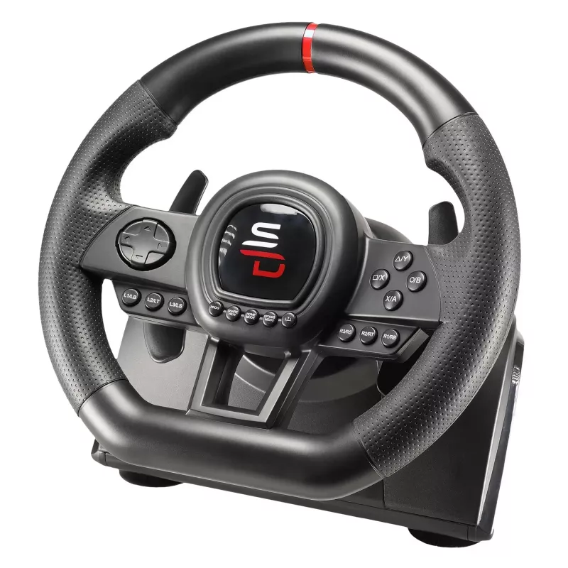 Stuur + pedalen + joystick Subsonic SA5658 zwart USB voor PlayStation 4 Xbox One