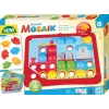 Lena My First Mozaic Traffic model 35633 – educatieve mozaïekset met steekbord voor voertuigmotieven