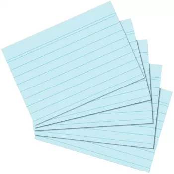 Karteikarte Herlitz 10836203 blauw 1 stk.