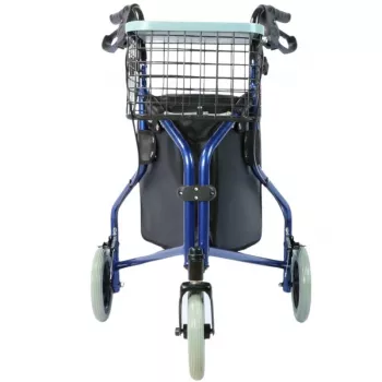 REHA FUND RF-621 rollator met drie wielen, mand en tas