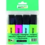 STANGER tekstmarker, 1-5 mm, set 4 stuks 180009000