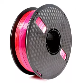 PLA 3D-printfilament 1,75 mm 1 kg — Flashforge Gembird 3DP-PLA-SK-01-RP, paars/rood