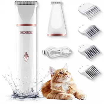Dierenhaartrimmer Catlink CL-PT-01 — draadloze trimmer, 600 mAh accu, 40×34×162 mm, USB