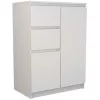 Topeshop 2D2S BIEL ladekast, wit