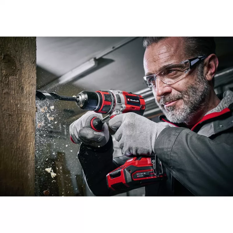 Einhell TP-CD 18/80 Li BL-Solo keyless 1,41 kg zwart, rood
