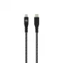 Datakabel Tellur Type-C naar Lightning 3A PD60W 1m – zwart