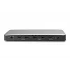 Digitus DA-70918 USB-C-dockingstation, 13 poorten, 3x HDMI, 2x DP, 4x USB-A, 1x USB-C, RJ-45 1GbE, SD, audio, 150 W