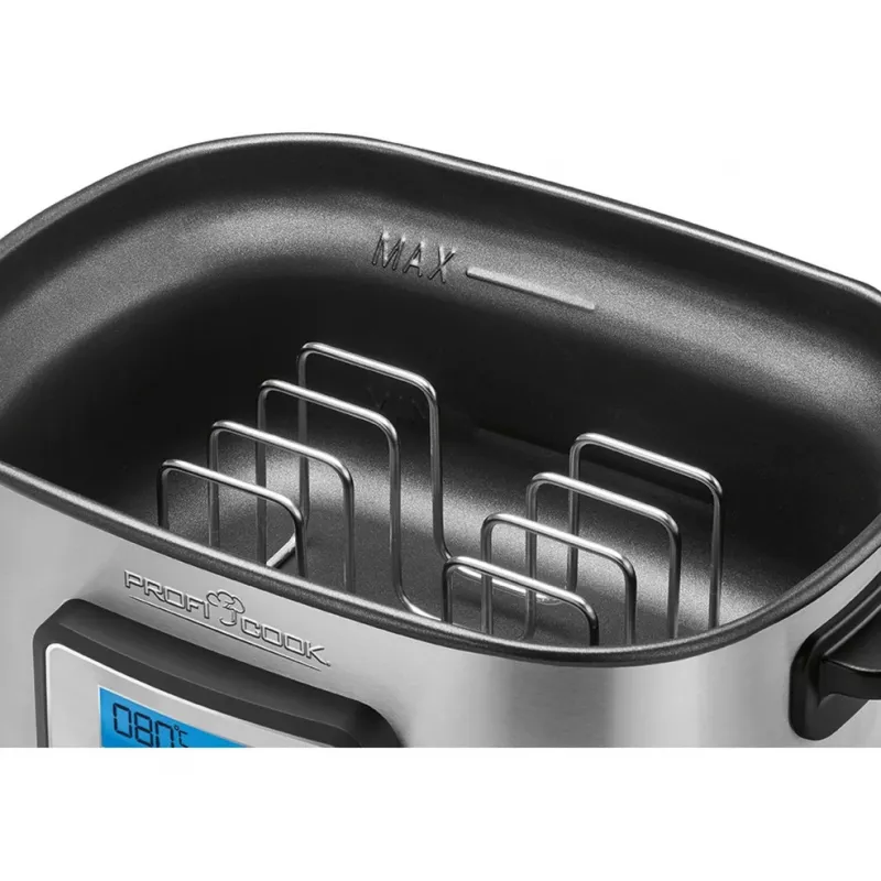 ProfiCook PC-SV 1112 8 L 520 W zwart, roestvrij staal